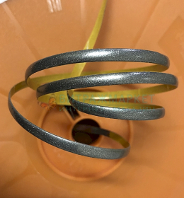 Свинцовая лента Rega Lead Titanium 4,5 мм/50 м (серебро с блестками)
